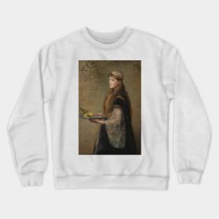 The Captive by John Everett Millais Crewneck Sweatshirt